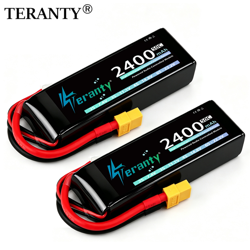 Drone Battery Connector - TERANTY 3S 2200/2400/2600mAh Bateria Lipo 11.1V