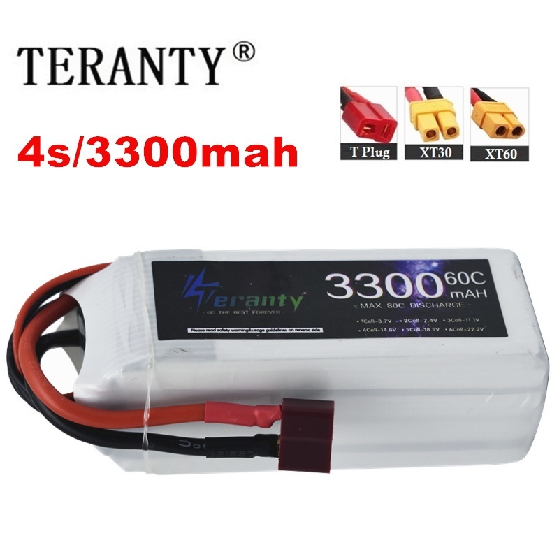 Drone Battery Connector - Akumulator LiPo 4S 3300mAh 60C 14.8V
