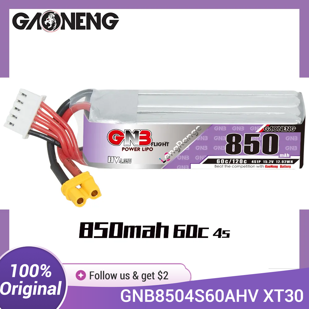 Akumulator LiPo GAONENG GNB 85 – Drone Battery Li-Ion recenzja i cena