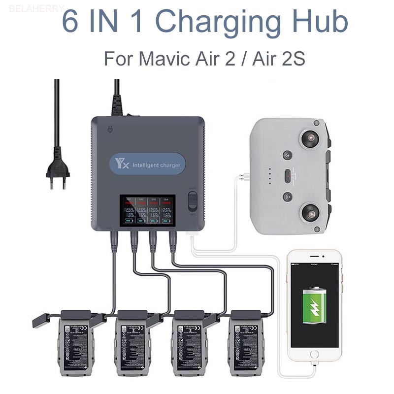 6 w 1 cyfrowy wyświetlacz łado – Drone Battery Balance Charger recenzja i cena