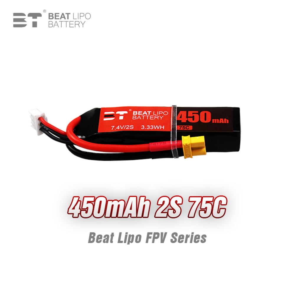 BEAT 2S 7.4V 450mAh 75C Akumul – Drone Battery Li-Ion recenzja i cena