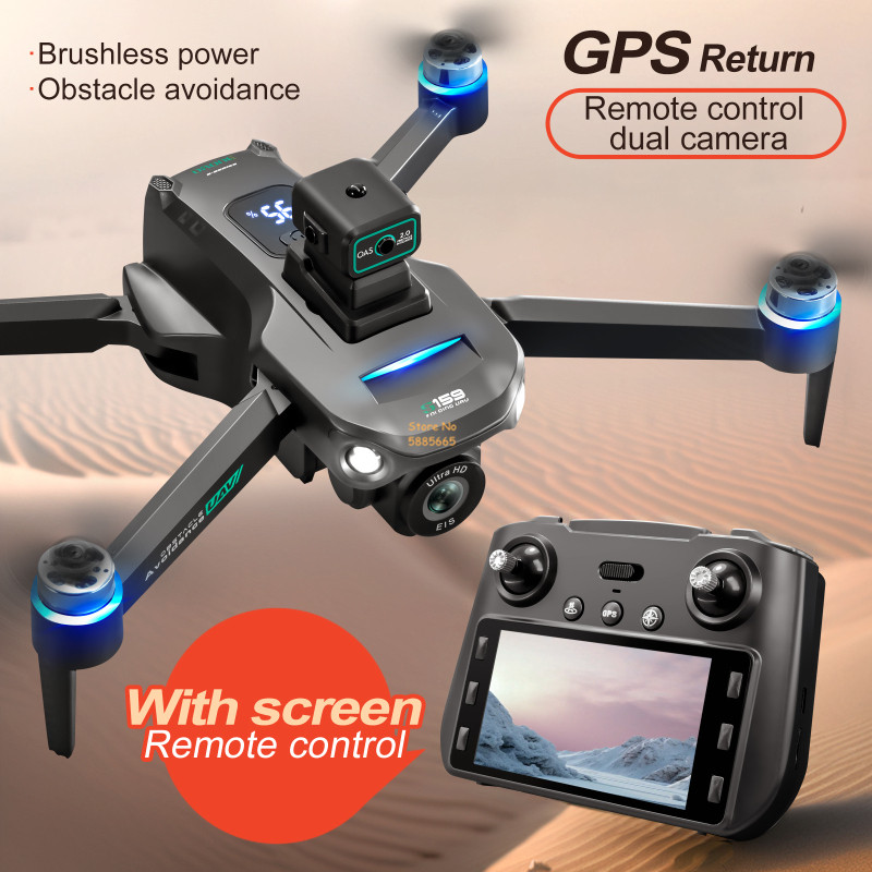 Podwójna kamera 8K 5G WIFI FPV – Drone Battery Case recenzja i cena