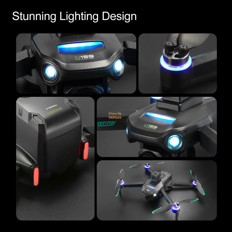 Podwójna kamera 8K 5G WIFI FPV – Drone Battery Case recenzja i cena