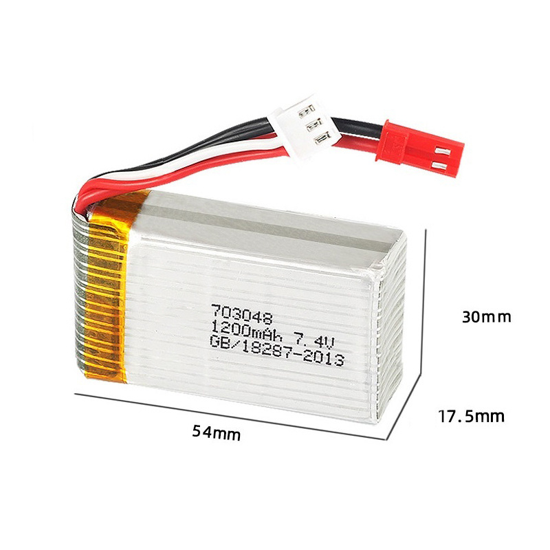 Bateria Lipo 2S 7,4 V 1200 mAh – Drone Battery Connector recenzja i cena