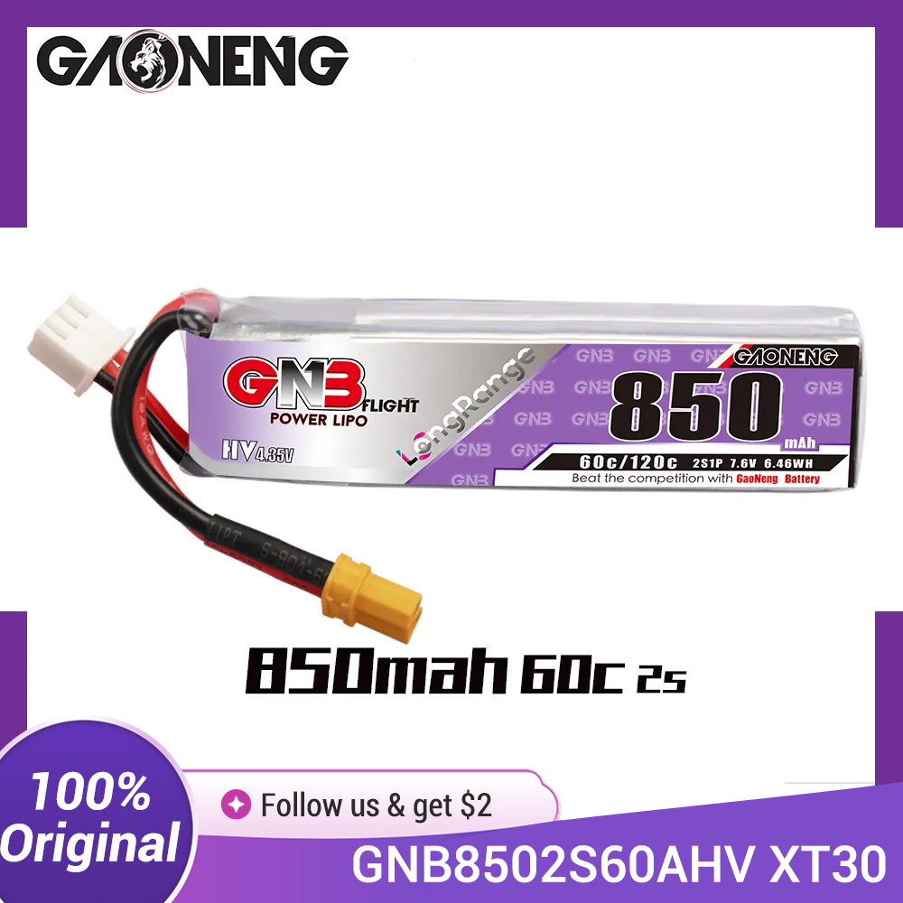 Akumulator LiPo GAONENG GNB 85 – Drone Battery Li-Ion recenzja i cena