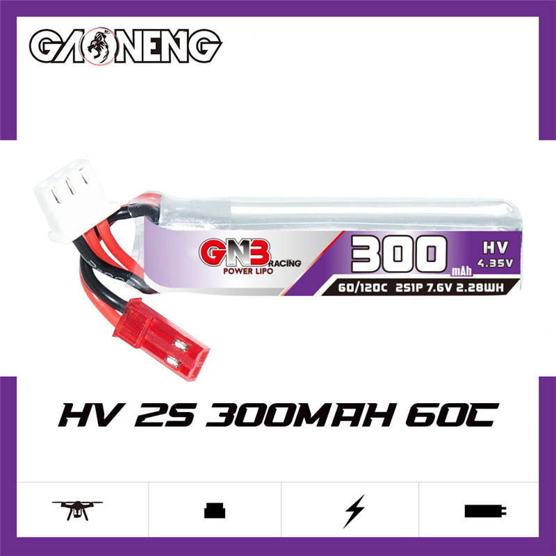 GAONENG GNB 2S 7.6V 300mAh 60C – Drone Battery Connector recenzja i cena